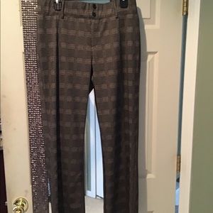 Light tan / brown stretchy band Dress Pants